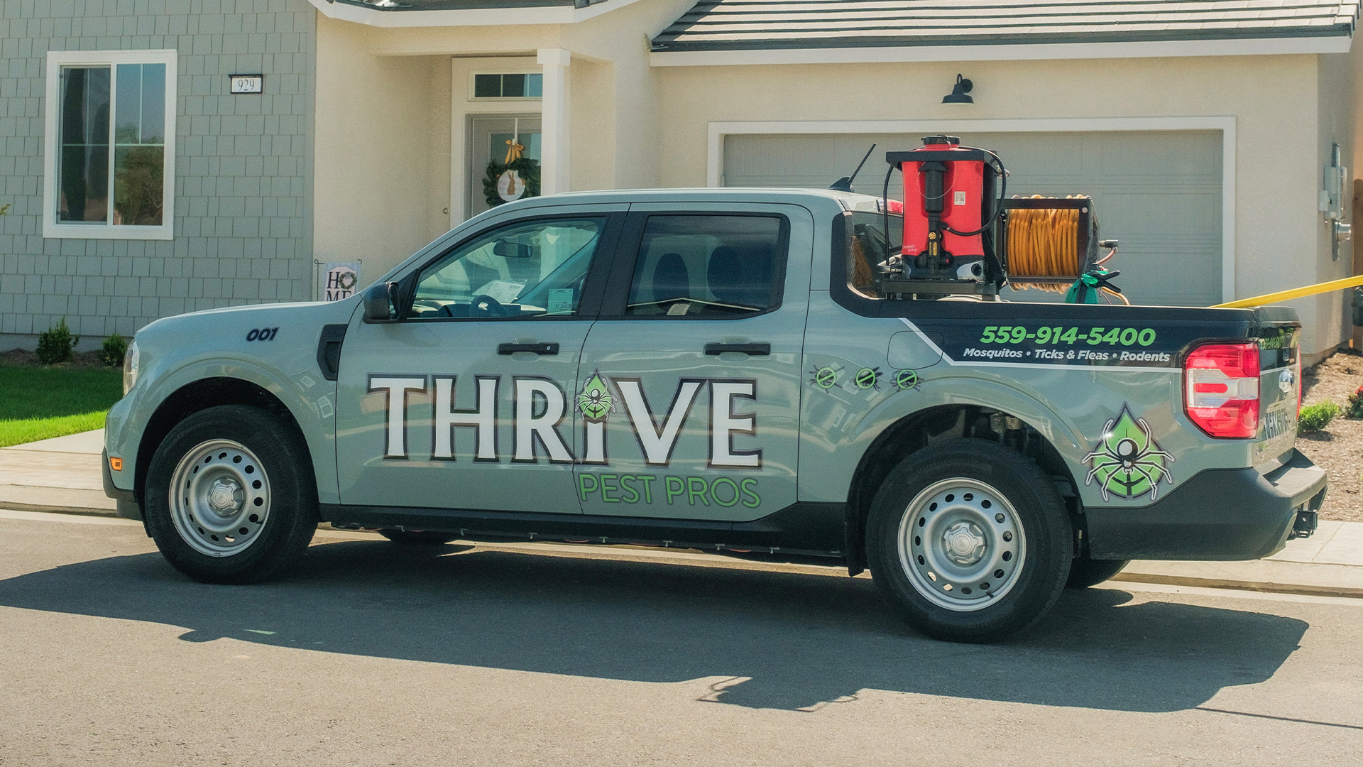 Thrive Pest Pros Clovis CA Pest Control Truck 1